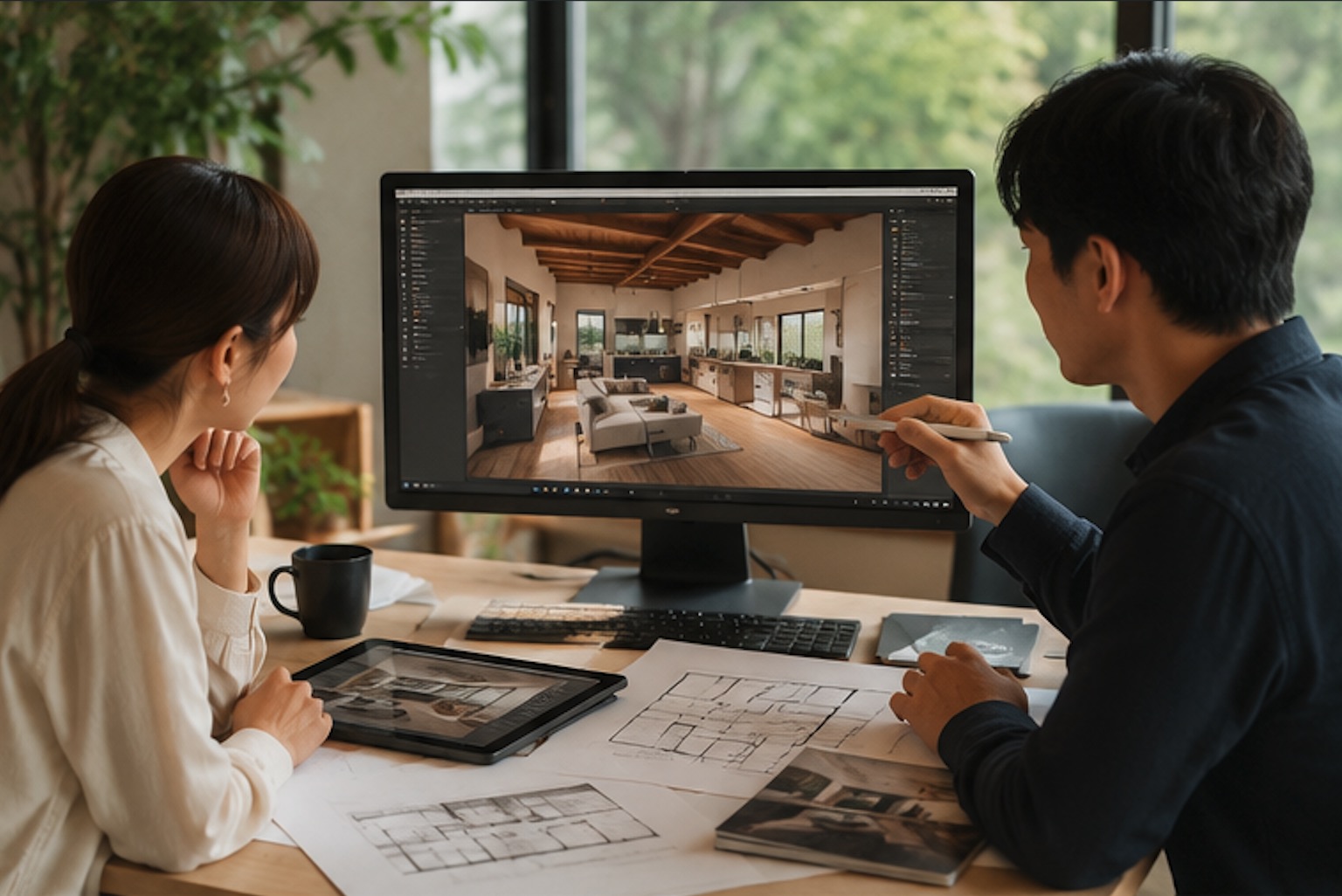 3Dで暮らしを可視化